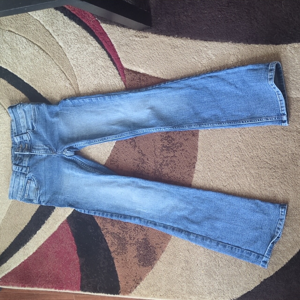Stylish Blue Girl's Wide Leg Jeans